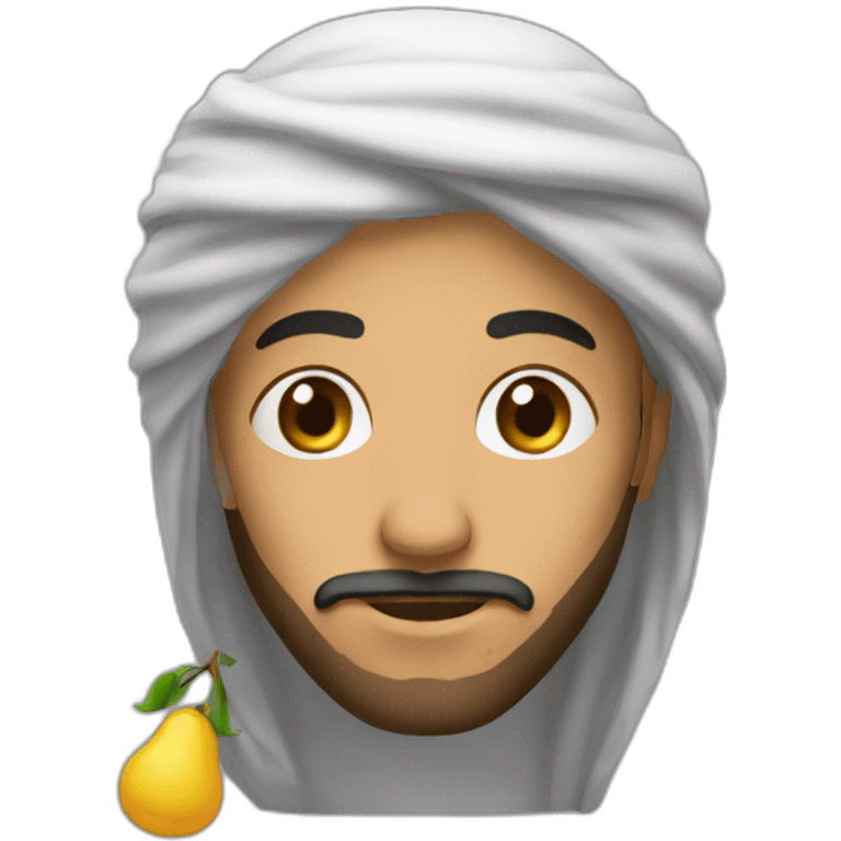 Arabe qui vole des objets emoji