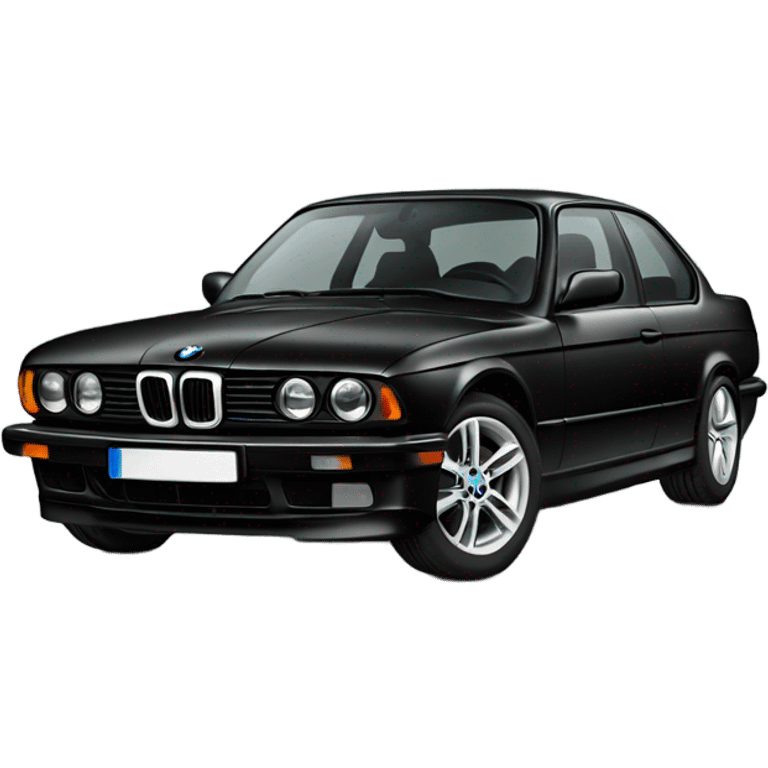 black bmw emoji