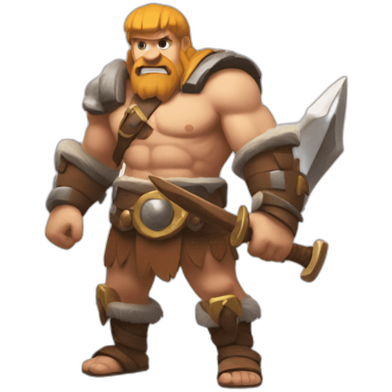 Barbarian clash royale emoji