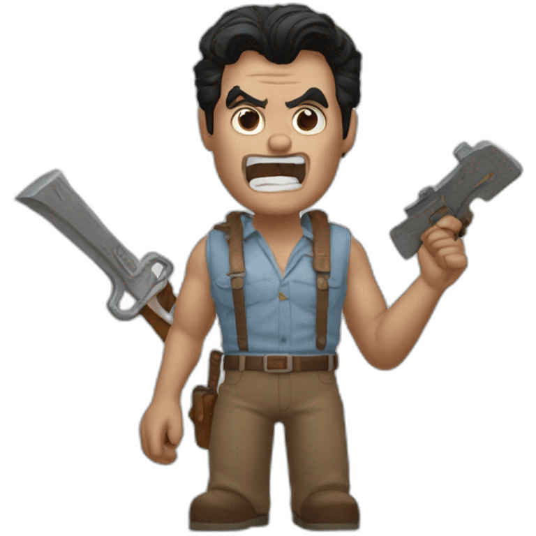 Ash vz evil dead emoji