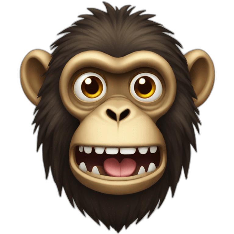 Monster monkey emoji