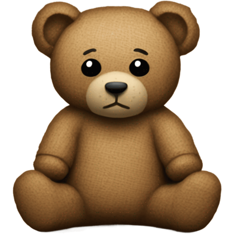 Sack teddy bear emoji