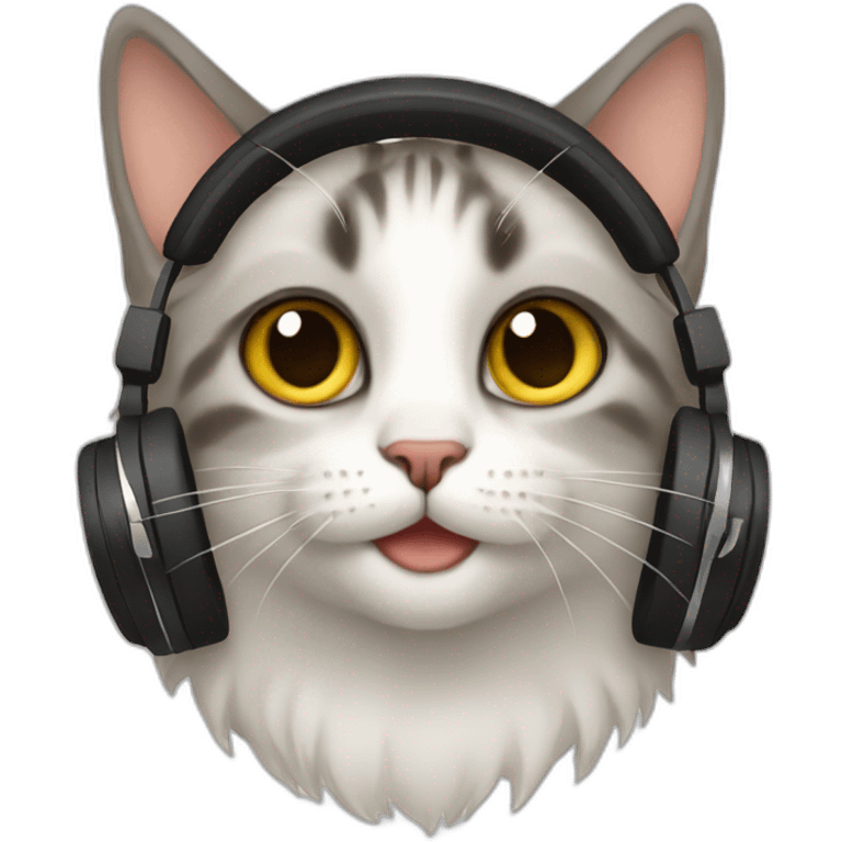 CAT AND MUSIC emoji