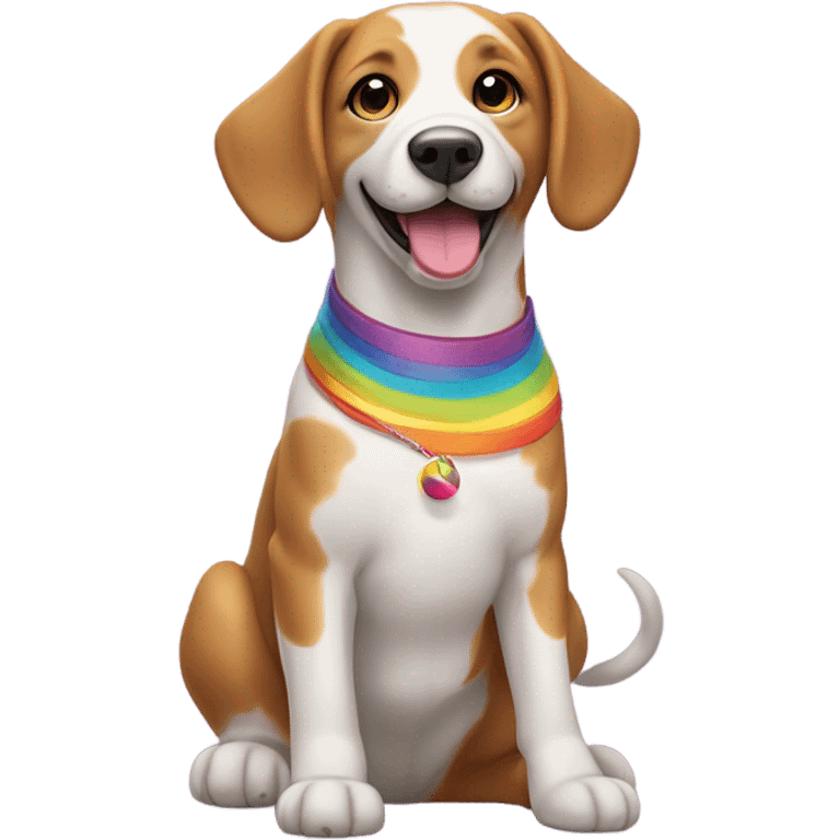 Gay dog emoji