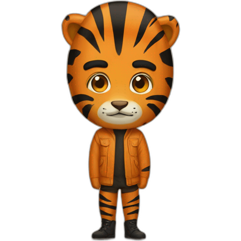 Tiger man emoji