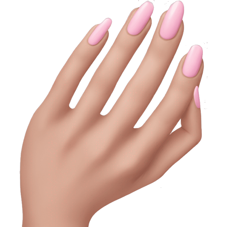 Light pink nails emoji