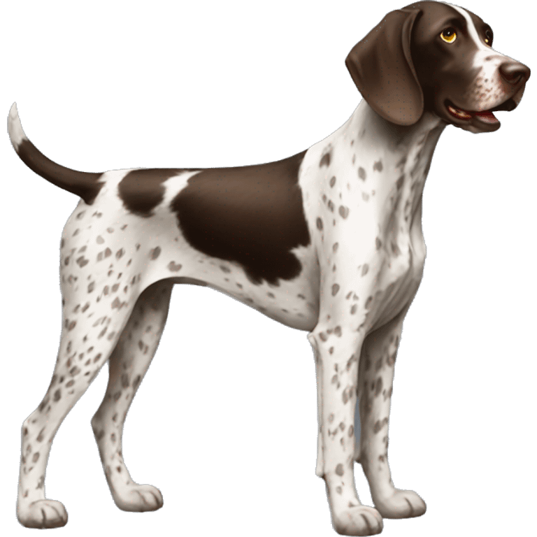 German pointer  emoji