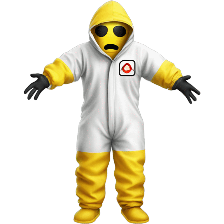 Hazmat suit emoji