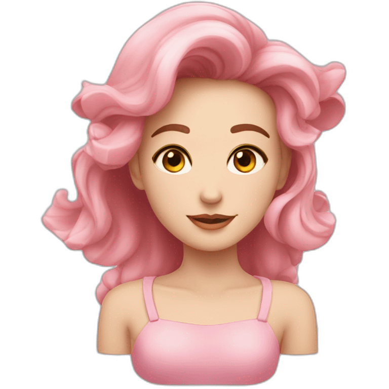 Cœur rose emoji