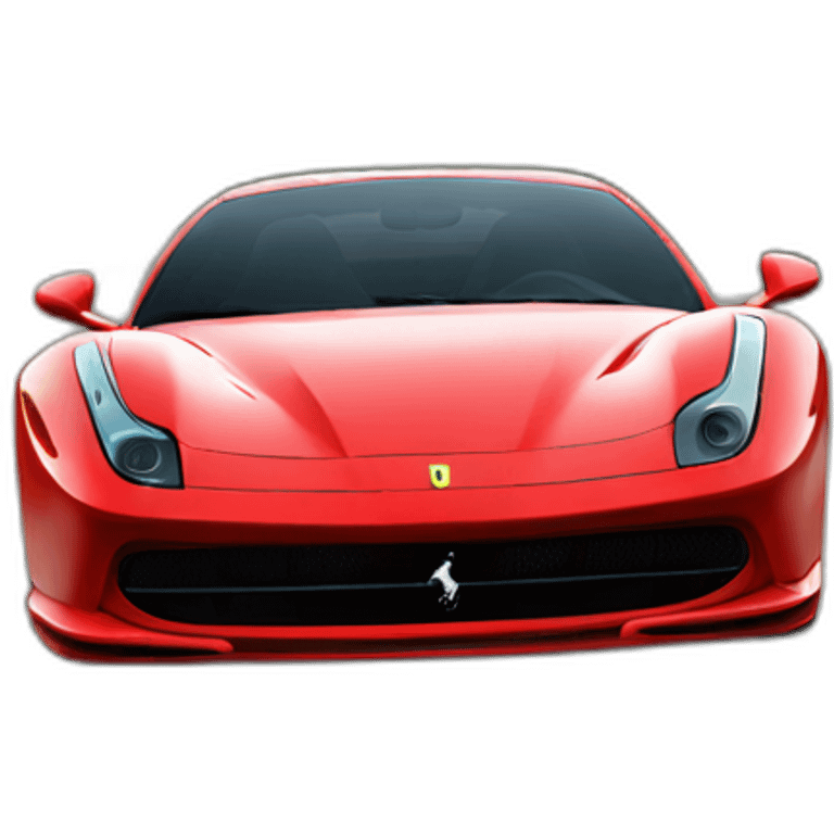 Ferrari-car emoji