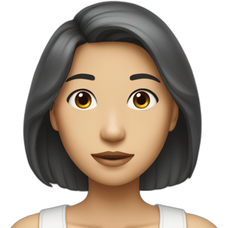 穿大衣的女青年 emoji