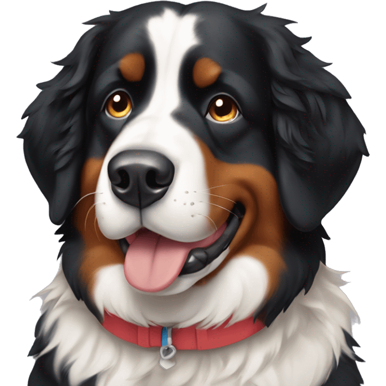 Bernese mountain dog emoji