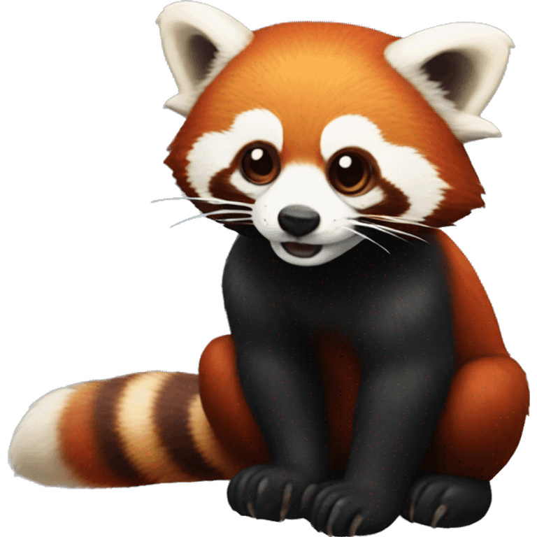 red panda skeleton
 emoji