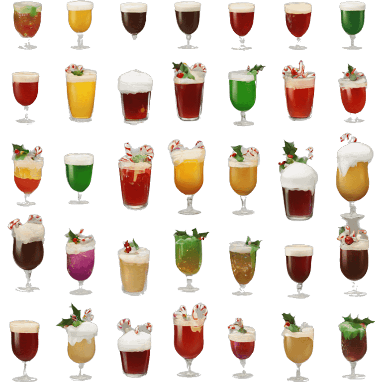 Christmas drink  emoji