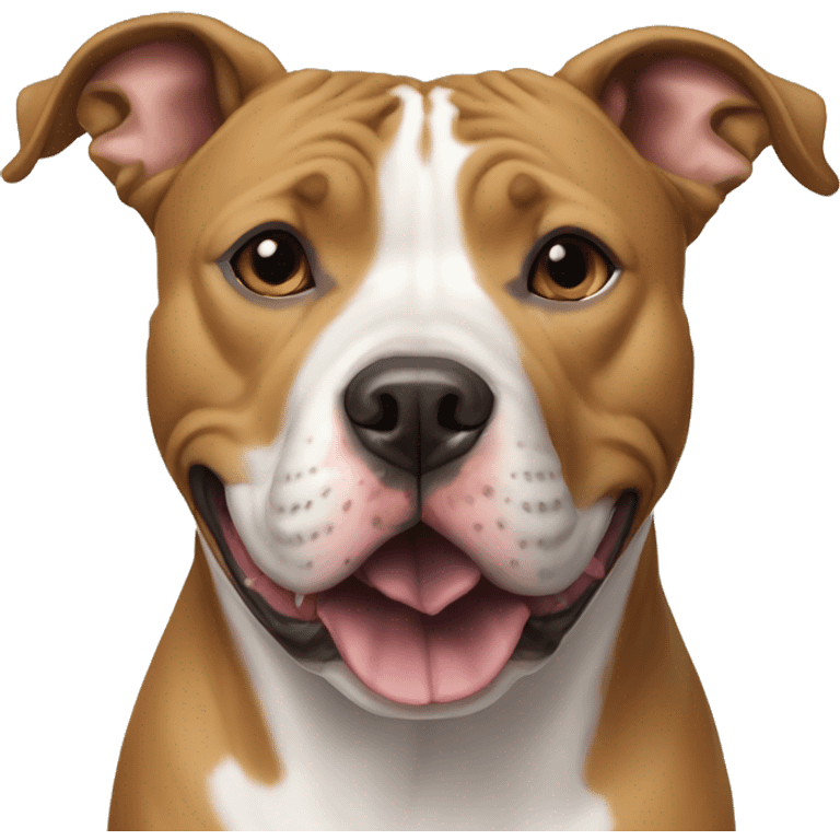 American Staffordshire Terrier drooling emoji