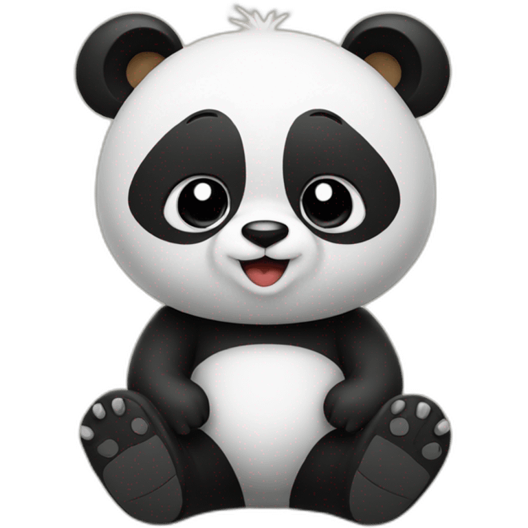 Panda moto emoji