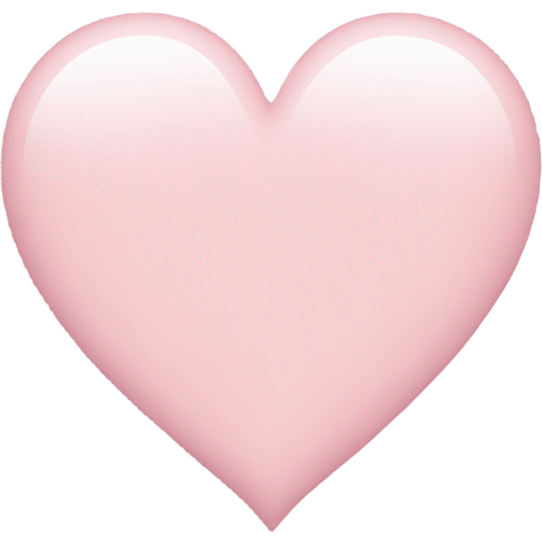 light pink heart emoji