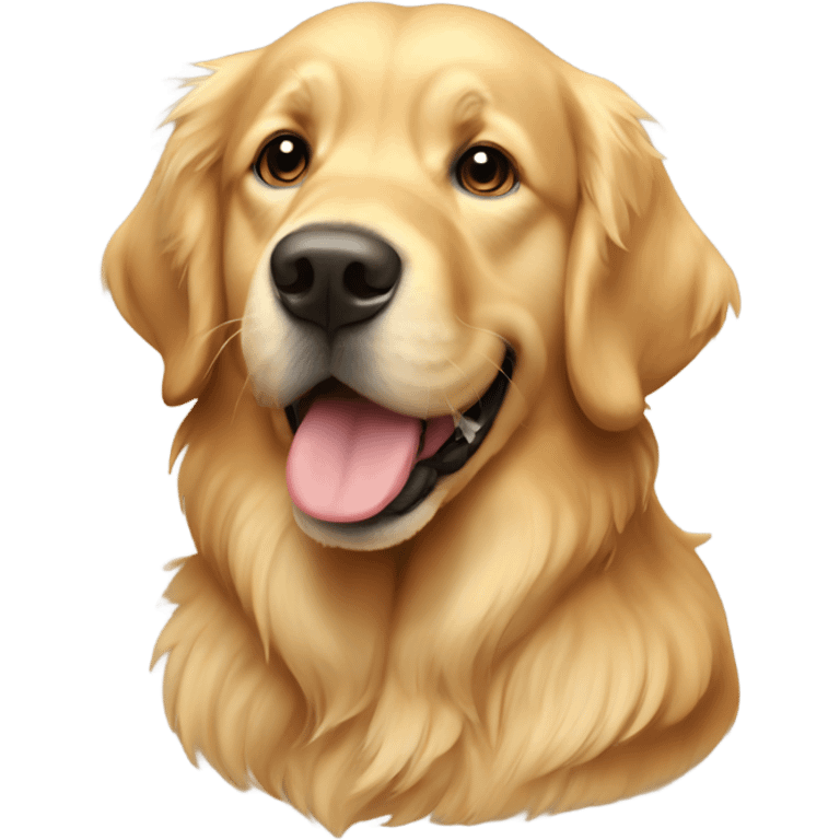 Golden retriver dos emoji