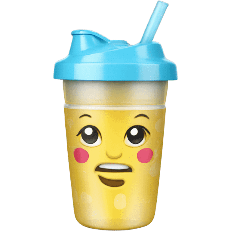 Sippy cup tumbler emoji