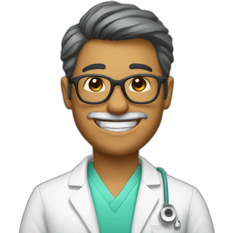 Teacher of dentistry emoji