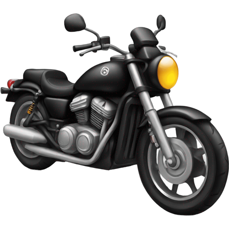 Black motorcycle  emoji