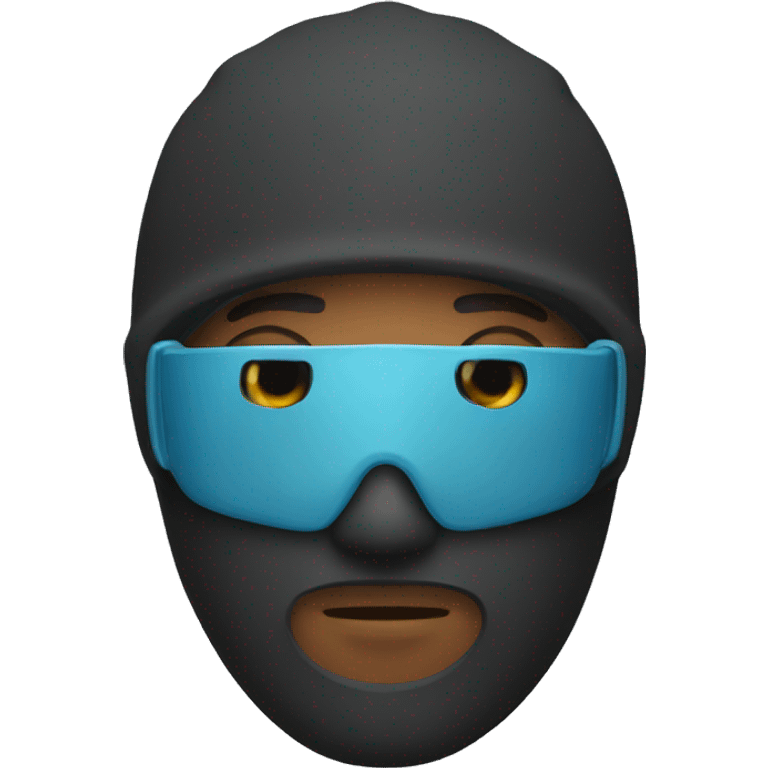 Man with a ski mask  emoji