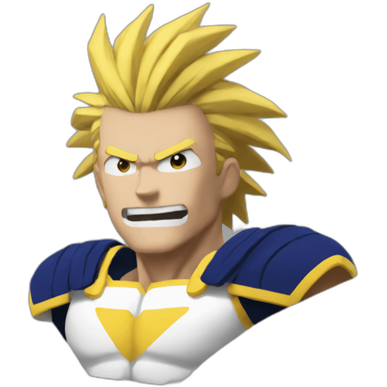 All might hero motivated emoji