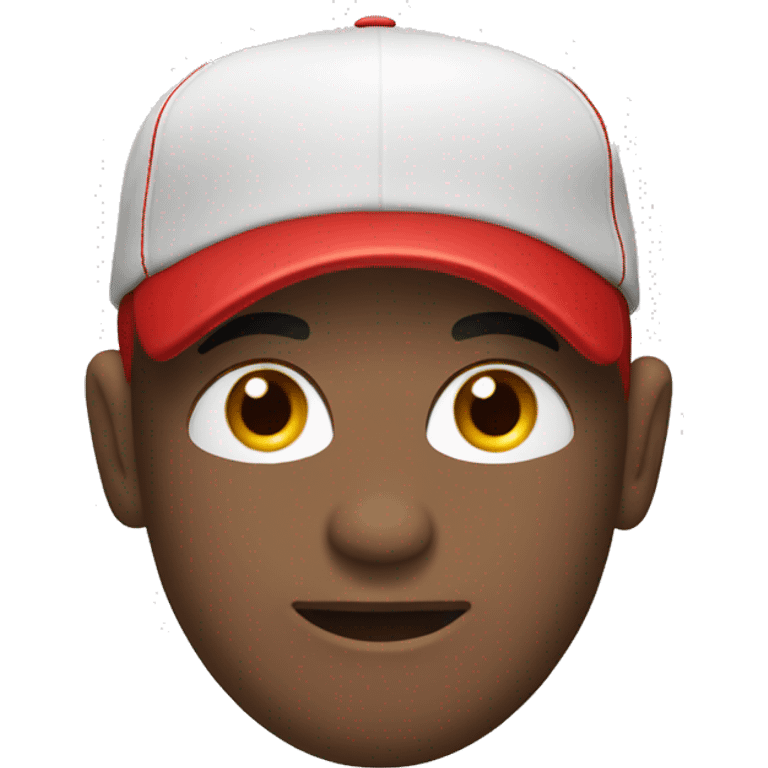 Red Baseball cap emoji