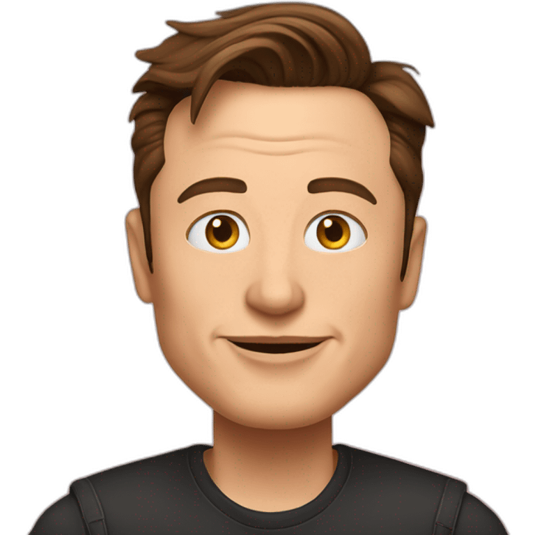 Elon Musk emoji