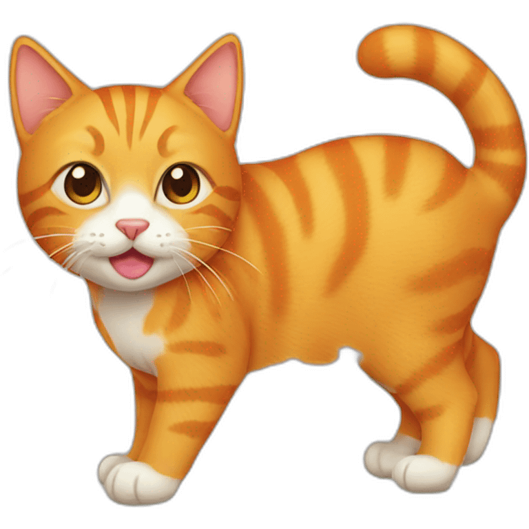 orange tabby cat emoji