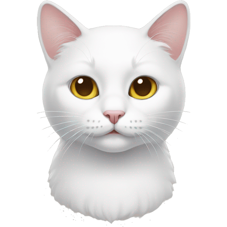 white cat emoji