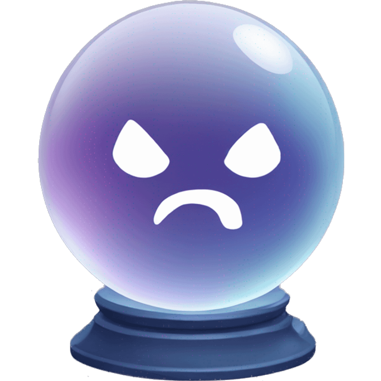 mlack crystal ball emoji