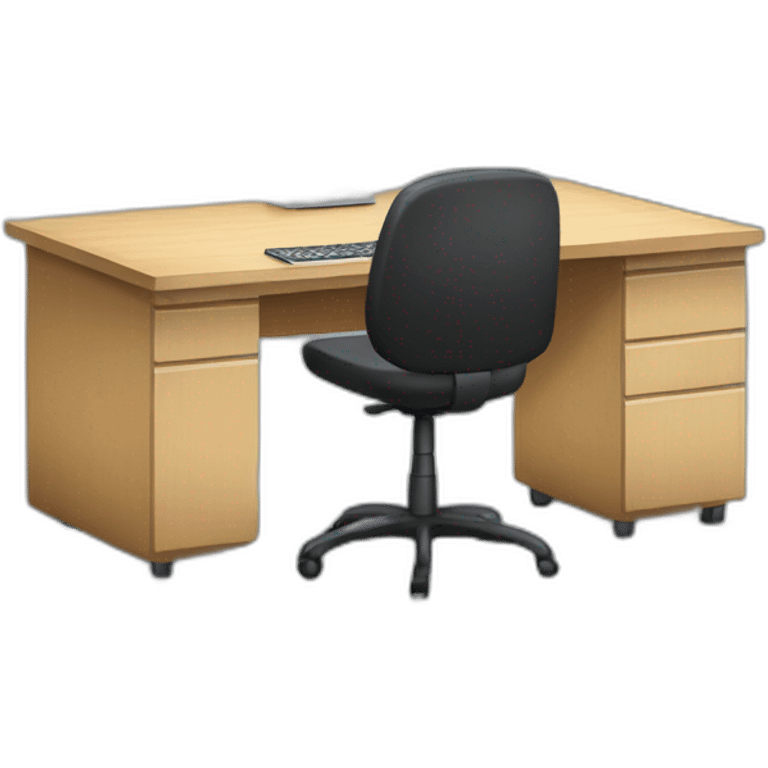 computer desk bussiness emoji