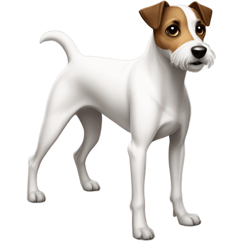 Parson Russel terrier emoji