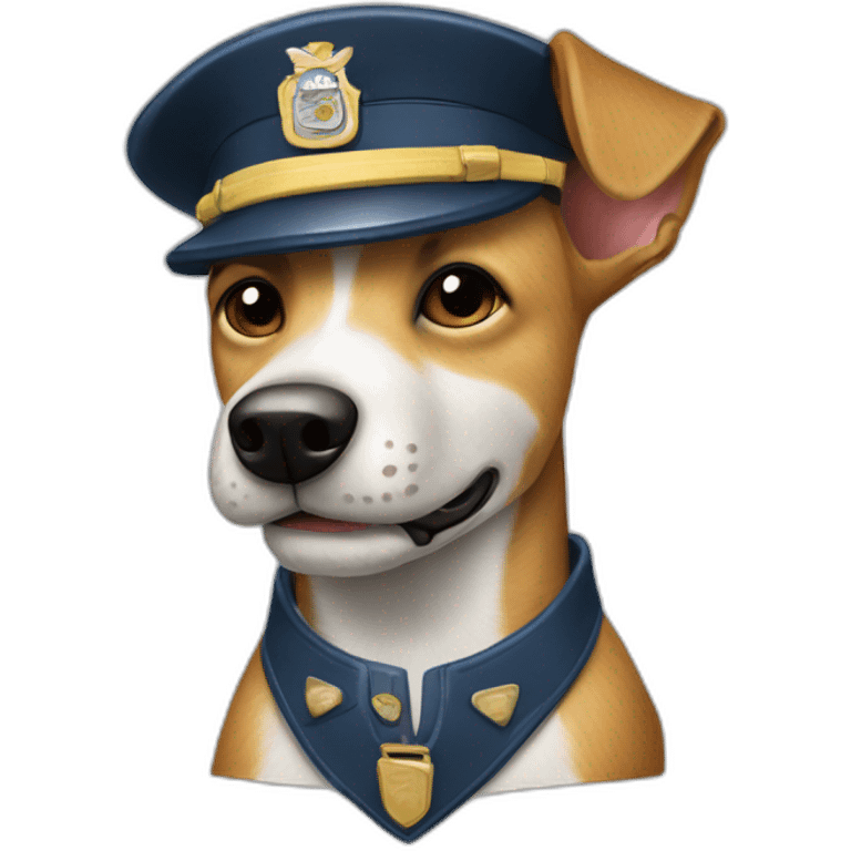 jackrasl terrier dog that works in the state security service emoji