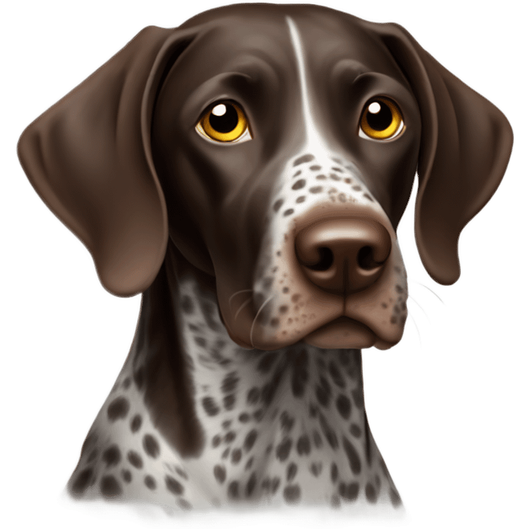 German shorthair pointer emoji