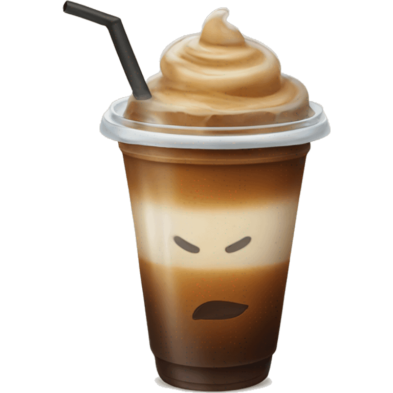 Iced coffee  emoji