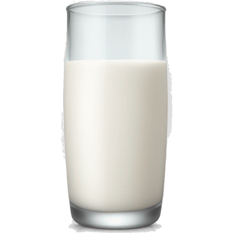 white milk in glass emoji