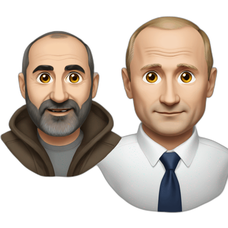 Pashinyan and putin emoji