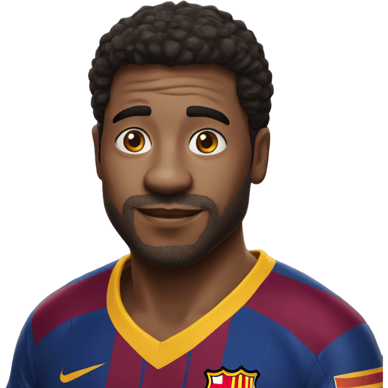 Un fan du barça emoji