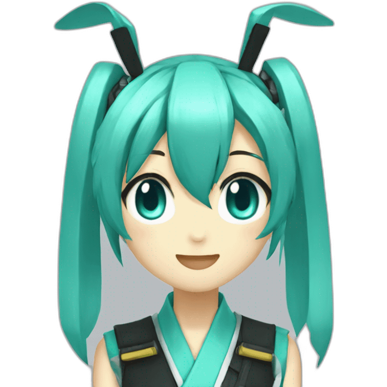 Miku Hatsune emoji