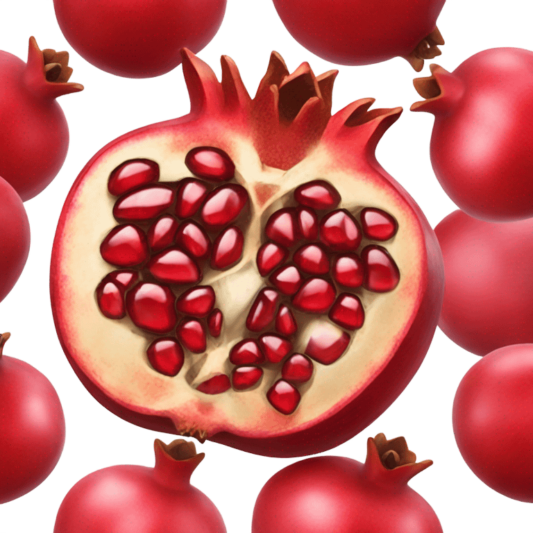 Pomegranate  emoji