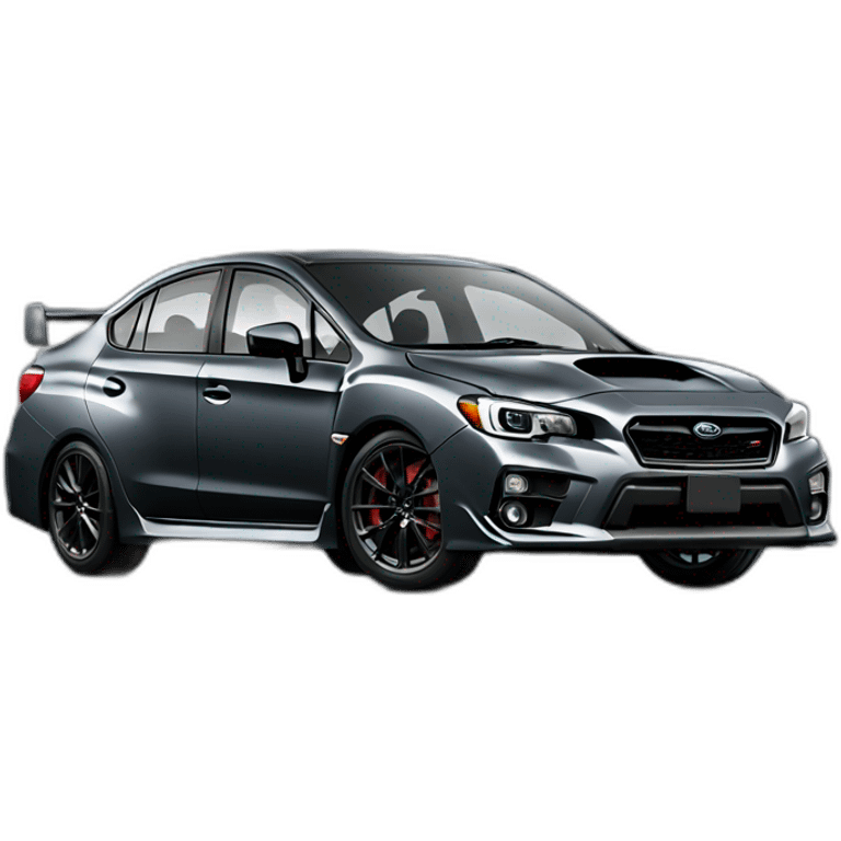 dark gray Subaru wrx emoji