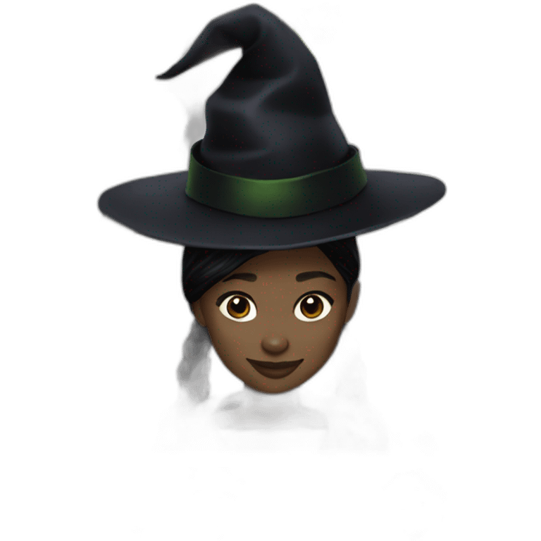 Elphaba wicked cynthia erivo black hair emoji