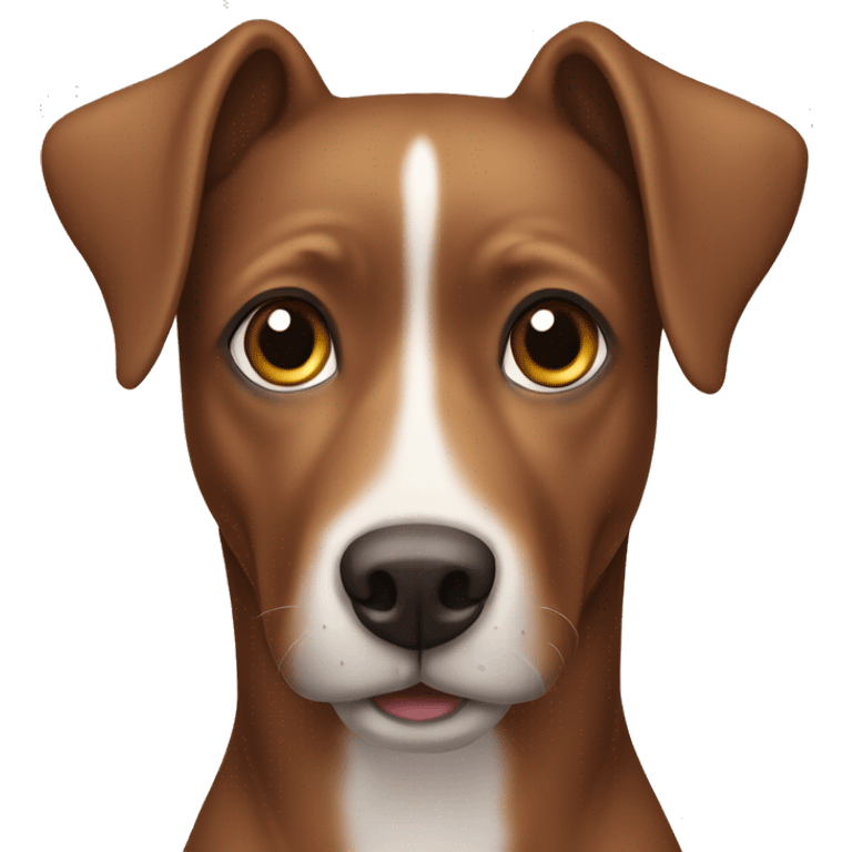 fair brown dog long emoji