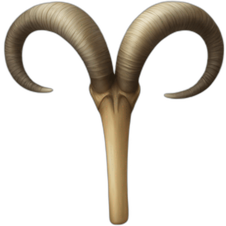 ram horn emoji