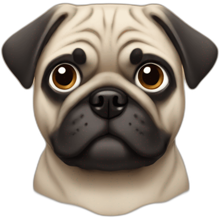 Kenny the pug emoji