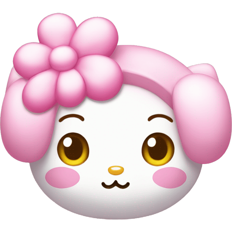 my melody hello kitty emoji