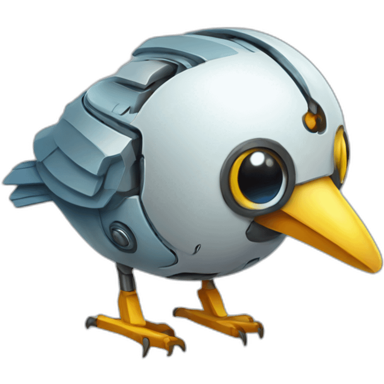 Robot Bird  emoji