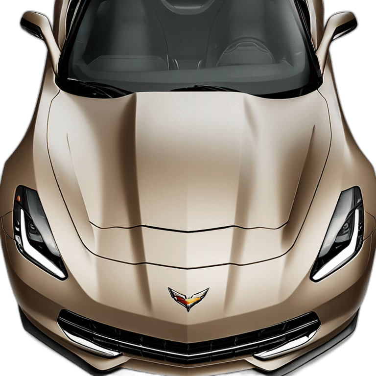 2014 Chevrolet Corvette C7 ZR1 BEIGE color emoji